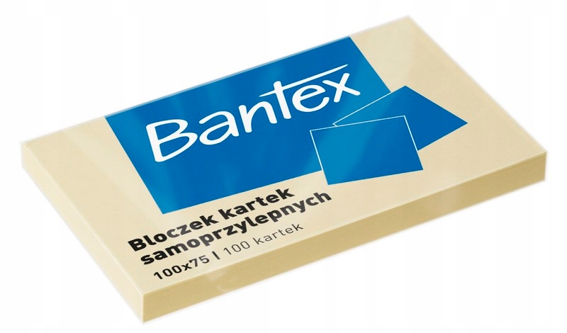 

Bantex Bloczek Samoprzylepny 100/75 100 Kartek