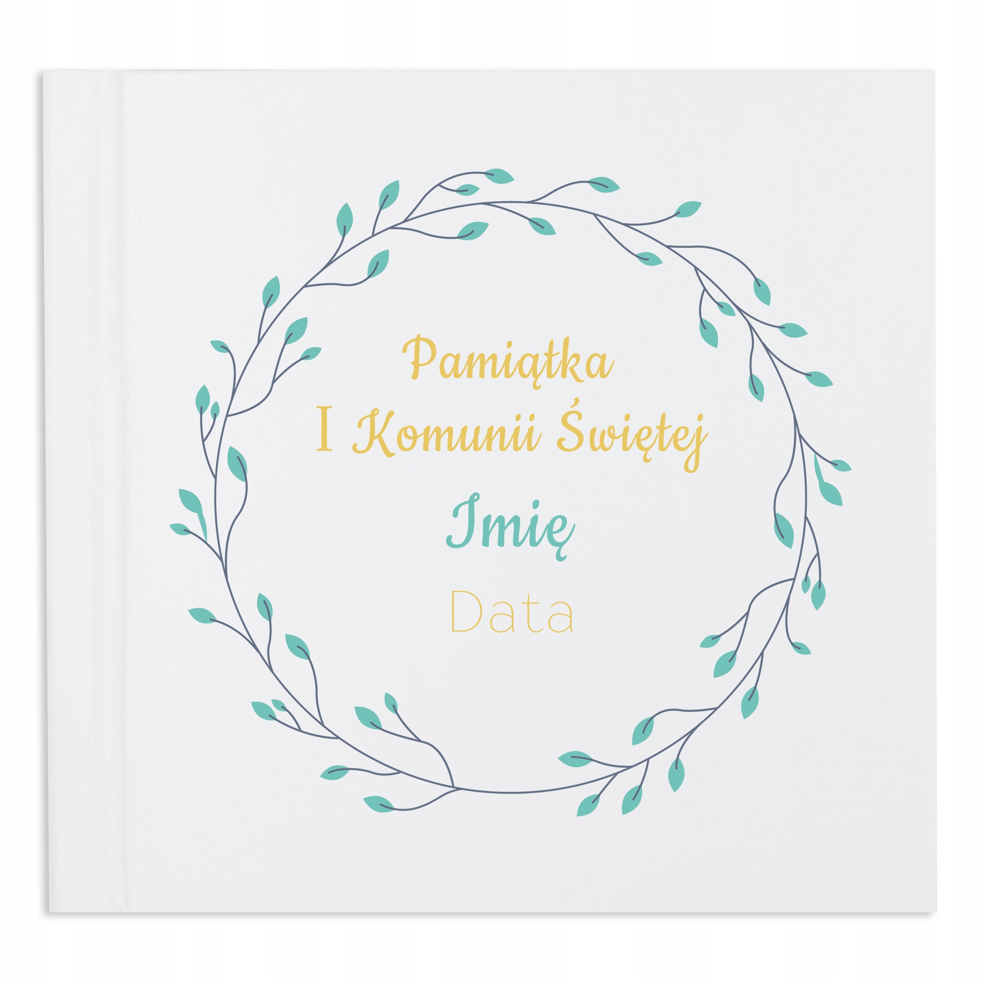 Album na vlepované fotografie Černé První Svaté Přijímání Památka Dedikace