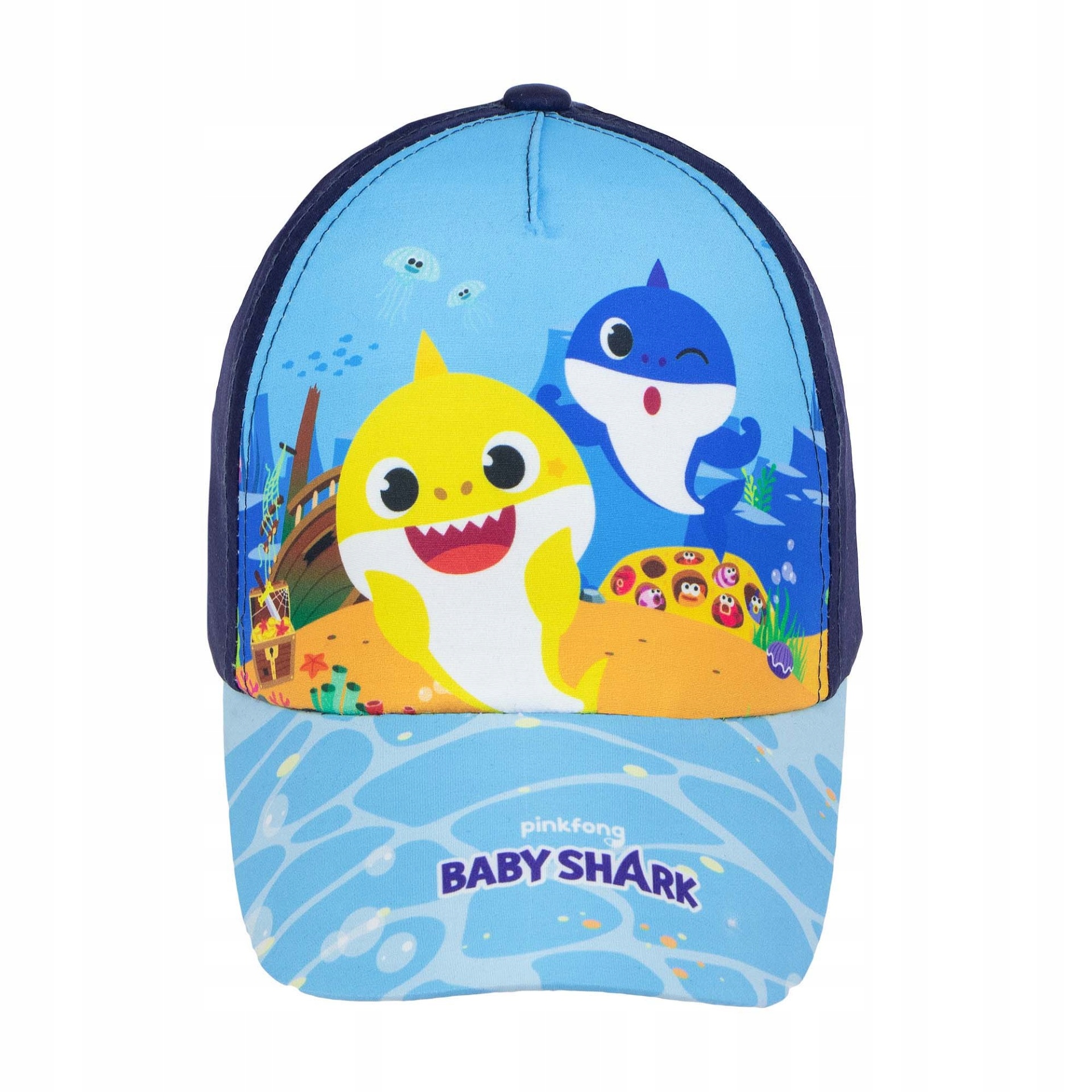 

czapka z daszkiem Baby Shark Rekiny 54