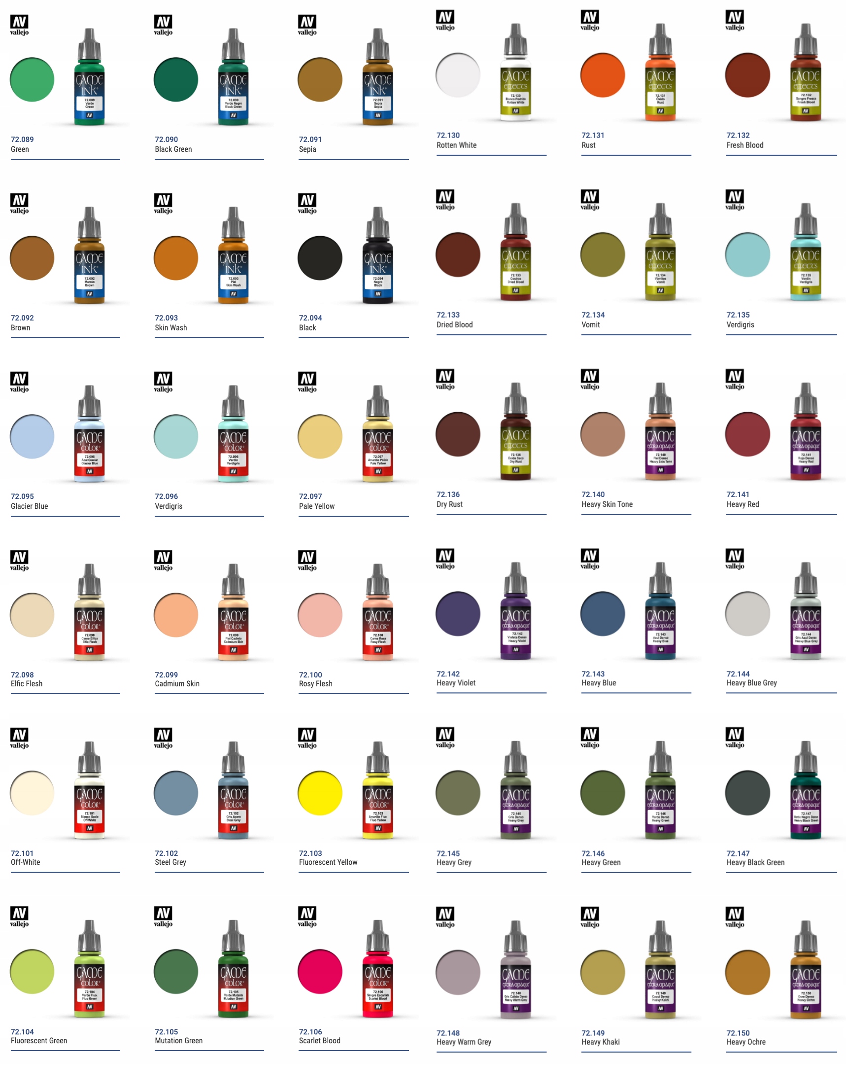 Vallejo Game Color 72.055 Polished Gold 17 ml Rodzaj akrylowe