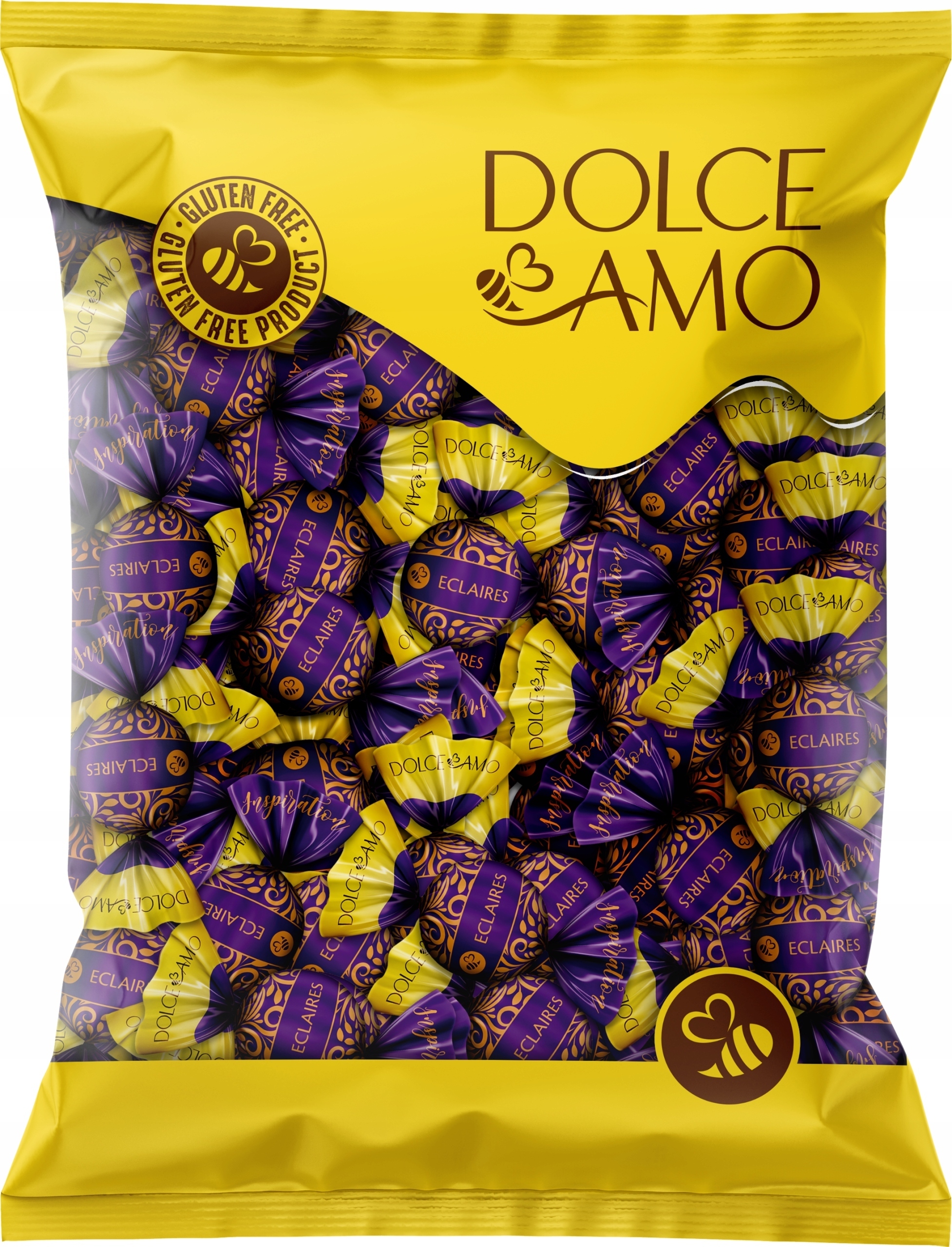 Pszczółka Čokoládky s náplní Toffee Eclaires 1 kg