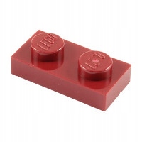 

Lego Płytka 1x2 Dark Red 3023 4162582 1szt New