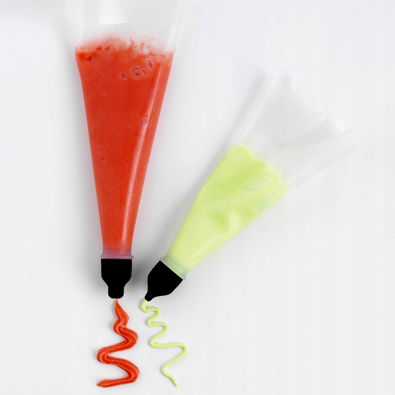 MASTRAD Silikonowy worek cukierniczy z akcesoriami 0,5 L i 1L_OUTLET! Marka Mastrad