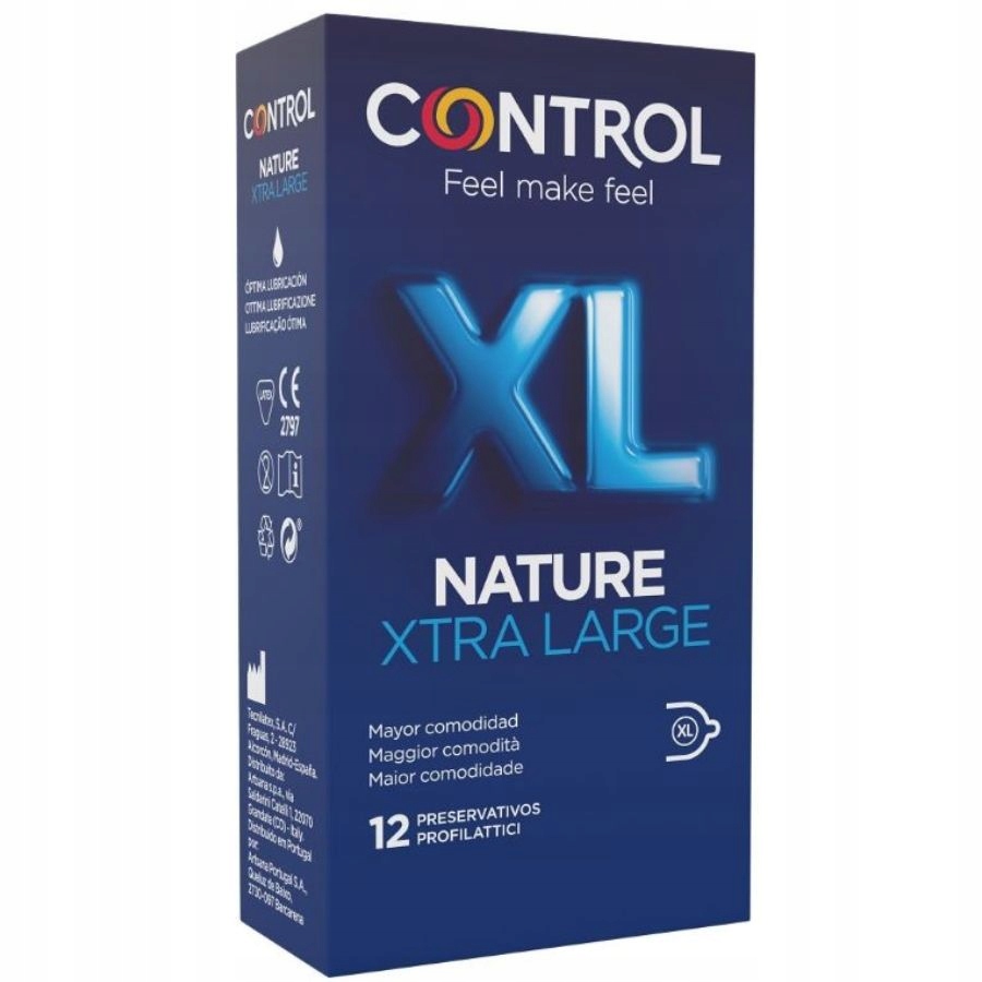 Prezerwatywy Control Nature xl(12 uds)