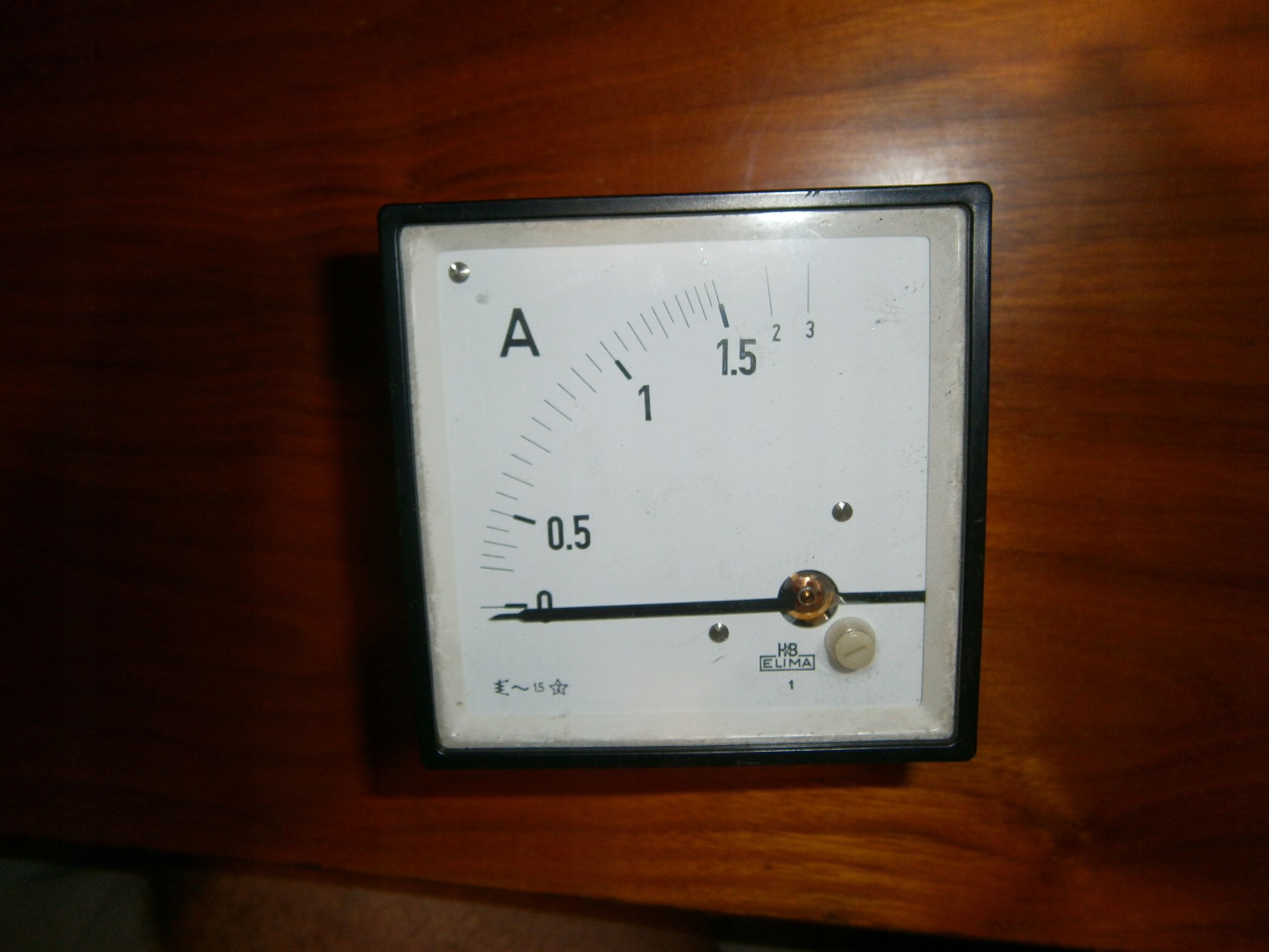 Amperometr HB ELIMA analogowy 150A/60mV 72x72