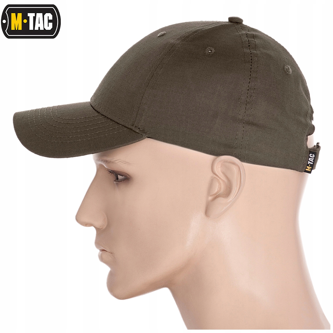 CZAPKA Z DASZKIEM MĘSKA BEJSBOLÓWKA M-TAC OLIVE Kod producenta 40533048-58