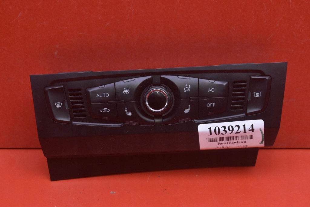 control panel air conditioning devices KLIMY 8T1820043AA AUDI A4 B8 07-11