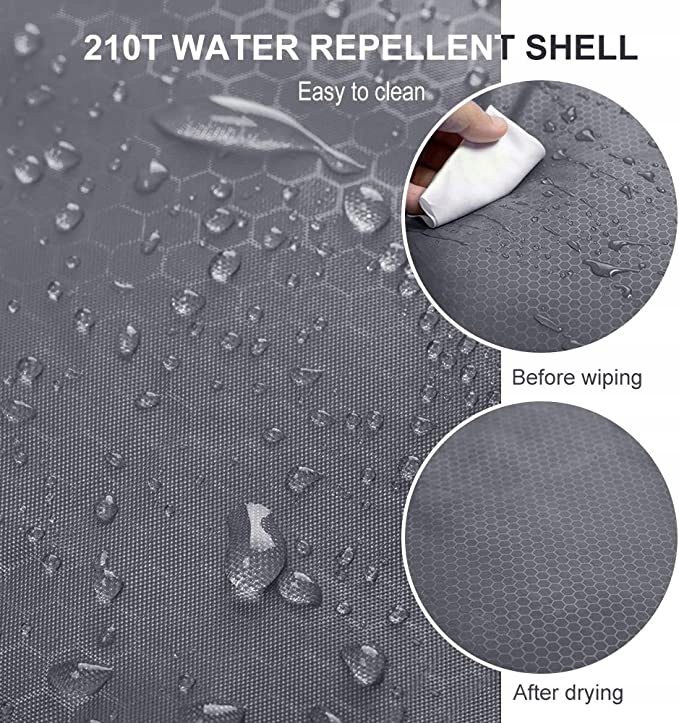 ŚPIWÓR KEMPINGOWY CIEPŁY LEKKI BESSPORT 3 PORY ROKU Kolor dominujący wielokolorowy