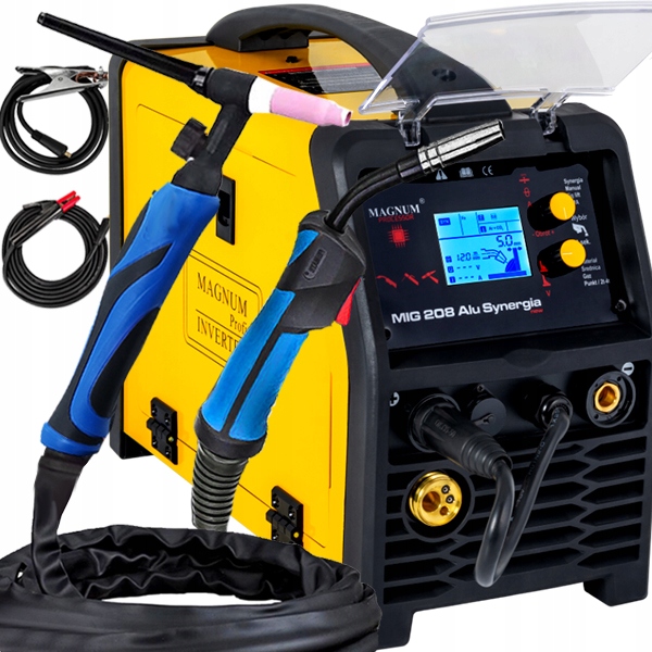 Poloautomatický Svařovací Stroj Magnum Tig Mma Bod 3V1 4T