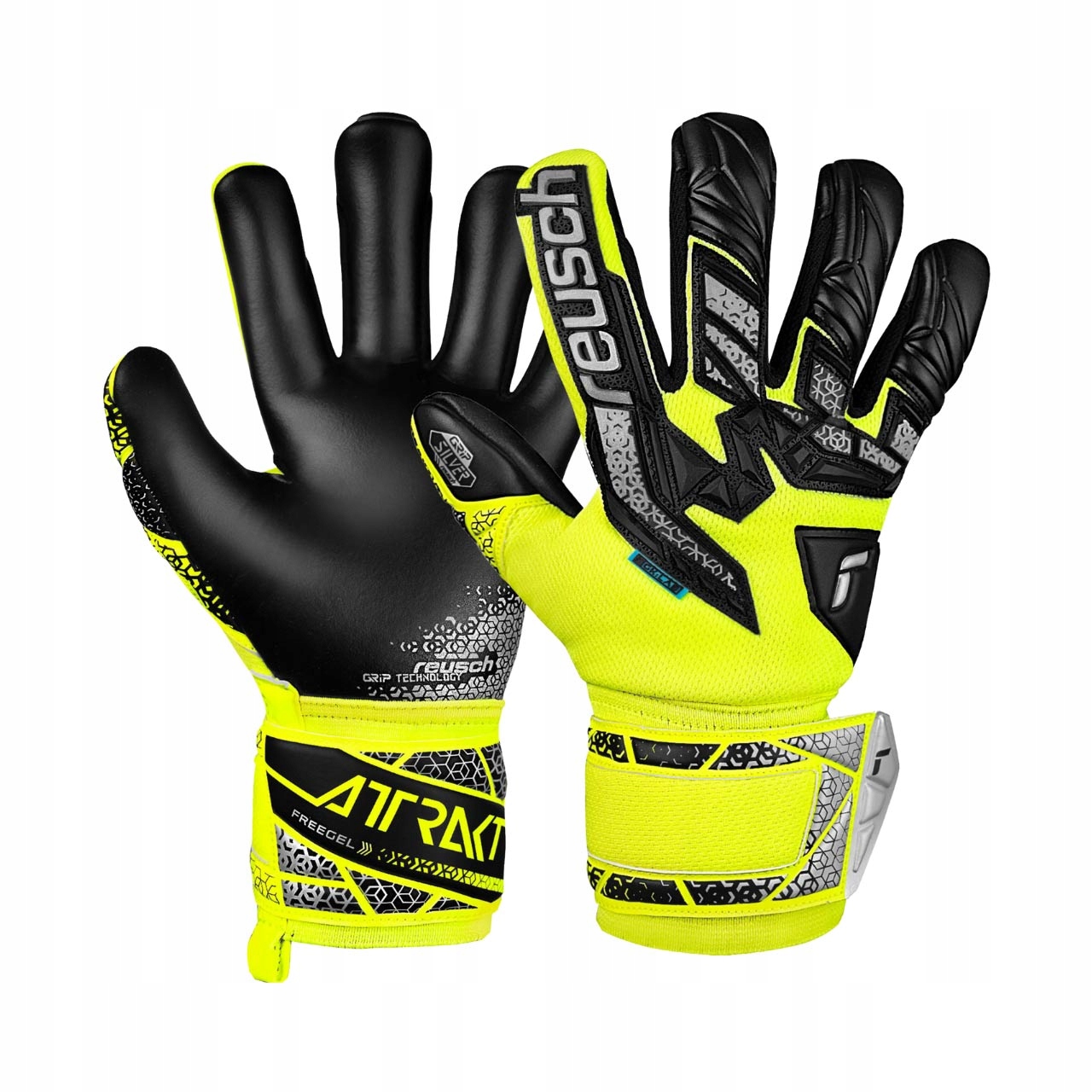 Rękawice Reusch Sttrakt Freegel Silver 2025 R. 6 Nadruk