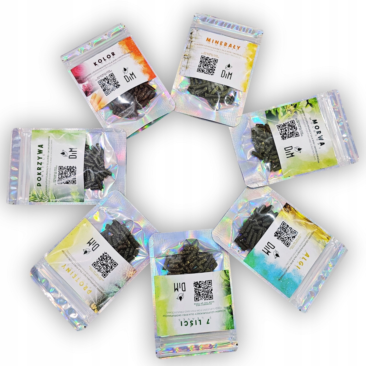 Levně DiM 7v1 70g přírodní krmivo pro krevety