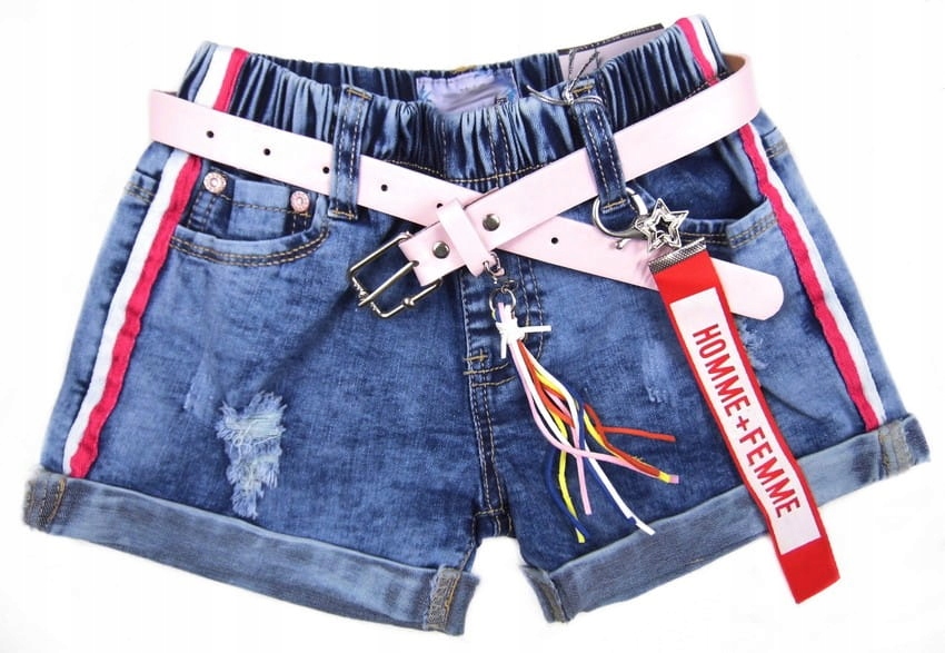 

Jeans szorty krótkie spodenki 5261 Rita 6Y elastyc