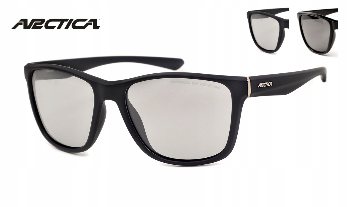 ARCTICA OKULARY S-302FP FOTOCHROMOWE POLARYZACYJNE PRZECIWSŁONECZNE GRATISY Marka Arctica
