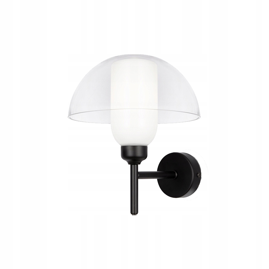 Nástěnná Lampa Maytoni Memory MOD177WL-01B E14 Černá Kulatý skleněná