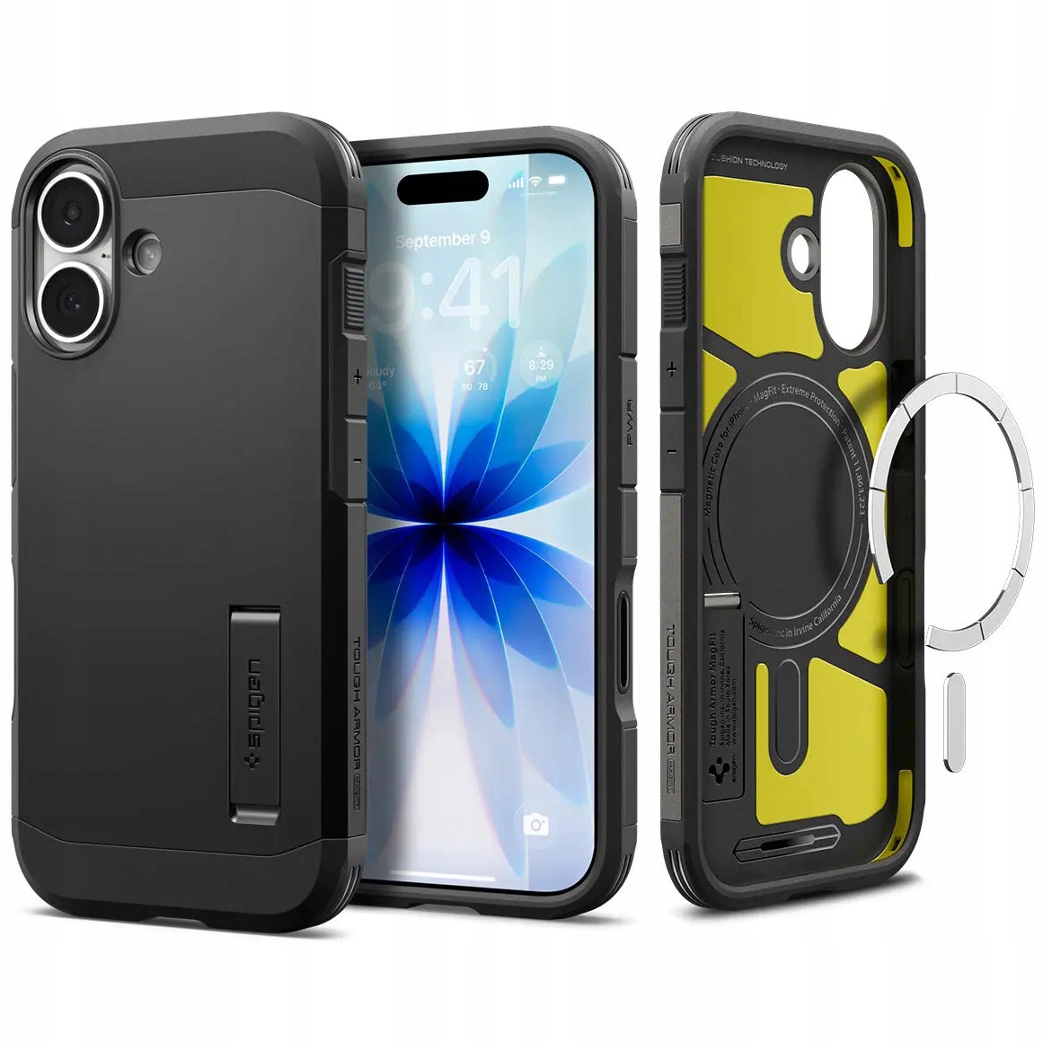 Pouzdro Spigen Tough Armor Case s MagSafe pro Apple iPhone 17, ochranné, pevné