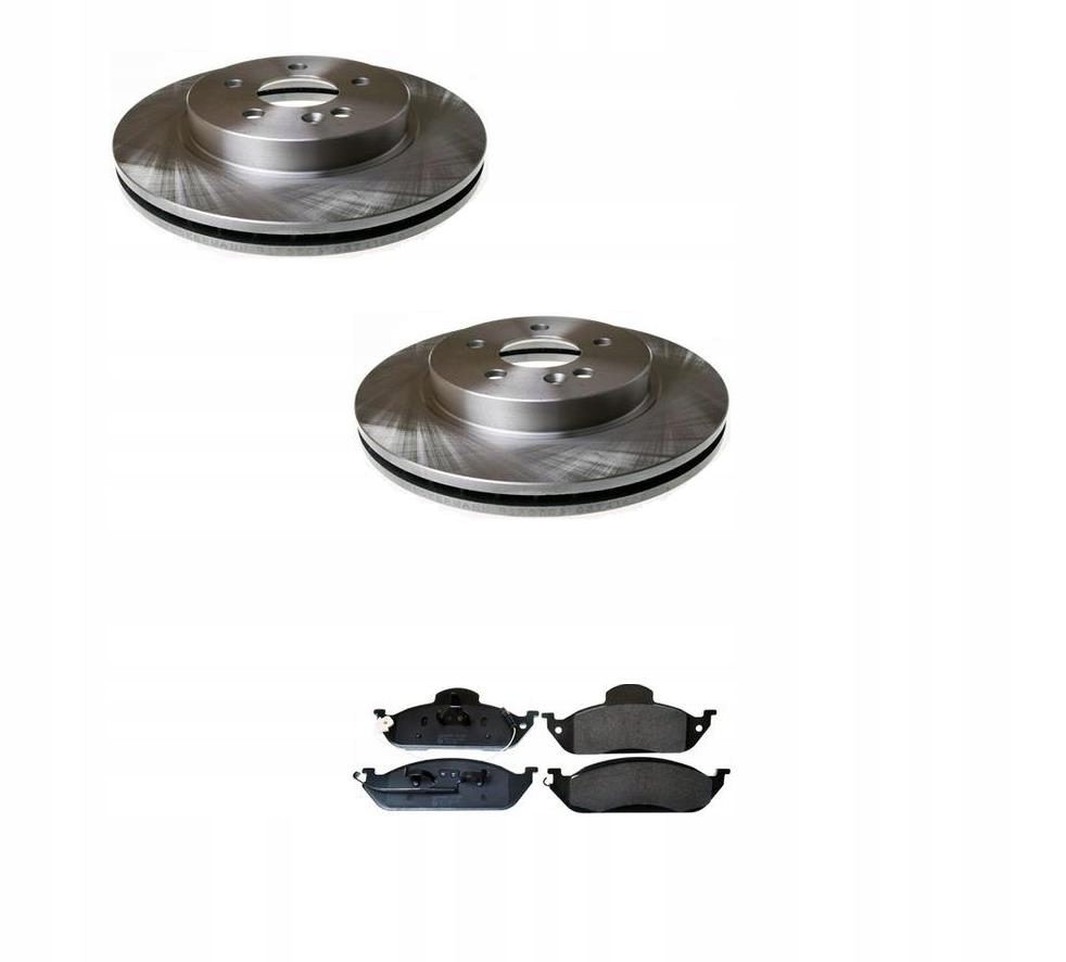 Kotouče Brzdové Mercedes ML W163 1998- Přední 303 mm Sada
