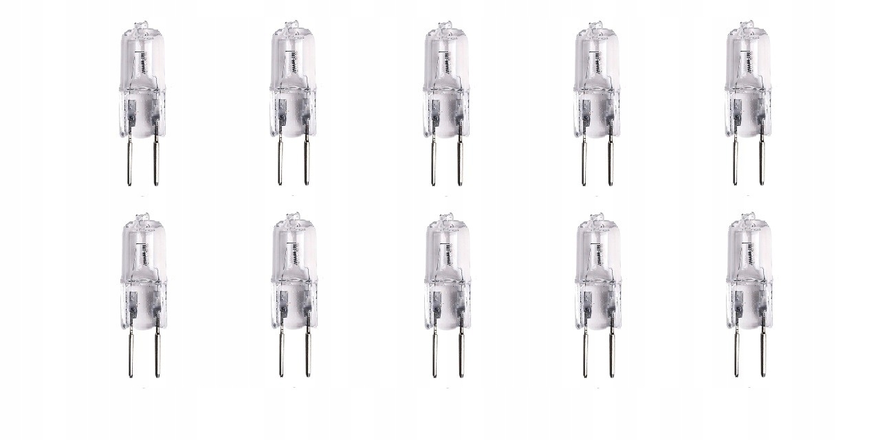 

10x Żarówka żarnik halogenowa Jc G6.35 230V 50W