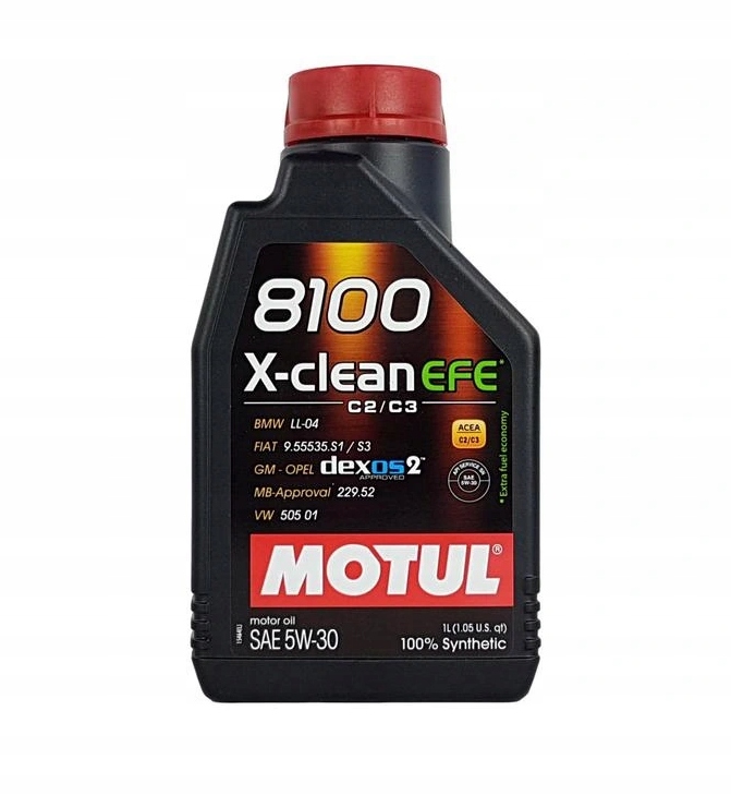 

Olej syntetyczny Motul 8100 X-Clean Efe 5w30 1L
