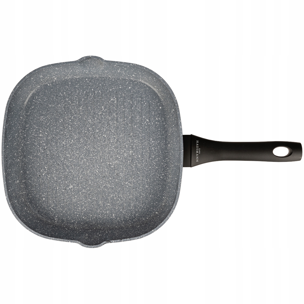 PATELNIA GRILLOWA POWŁOKA GRANITOWA 28CM Z POKRYWKĄ Kod producenta BNS4028WS