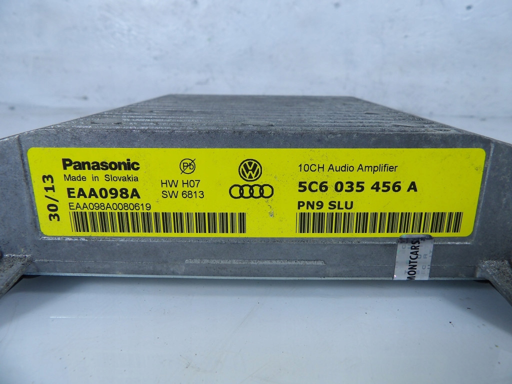 SKODA SUPERB II amplifier 5C6035456A