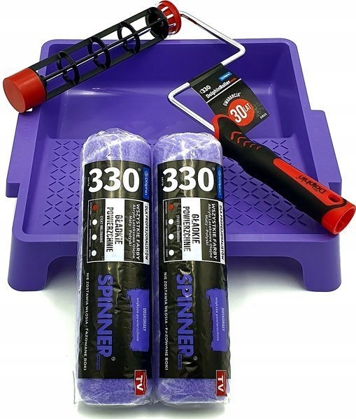 

Dolphin 330 2x Wałek Spinner 25CM Uchwyt Kuweta