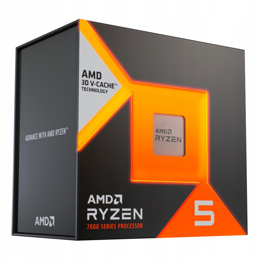 Amd Ryzen 5 7500X3D 6 jadier/12 vlákien 4.5GHz 102MB 65W AM5 s Radeon Graphics