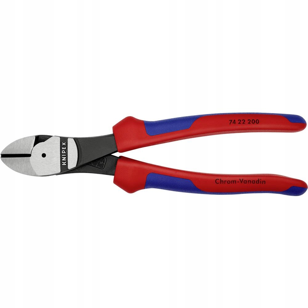 KNIPEX 74 22 200 SZCZYPCE TNĄCE BOCZNE 200MM