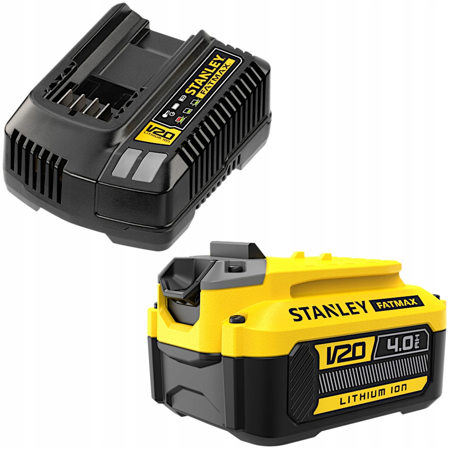 

Stanley Akumulator 4.0Ah 18V Li-Ion ładowarka V20