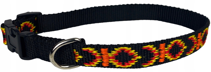 

Mocna Obroża Regulowana Indiańska 32-50 CM/ 20 MM