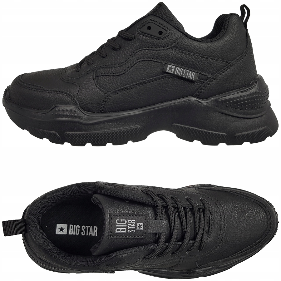 

Sneakersy Big Star buty damskie czarne EE274462 39