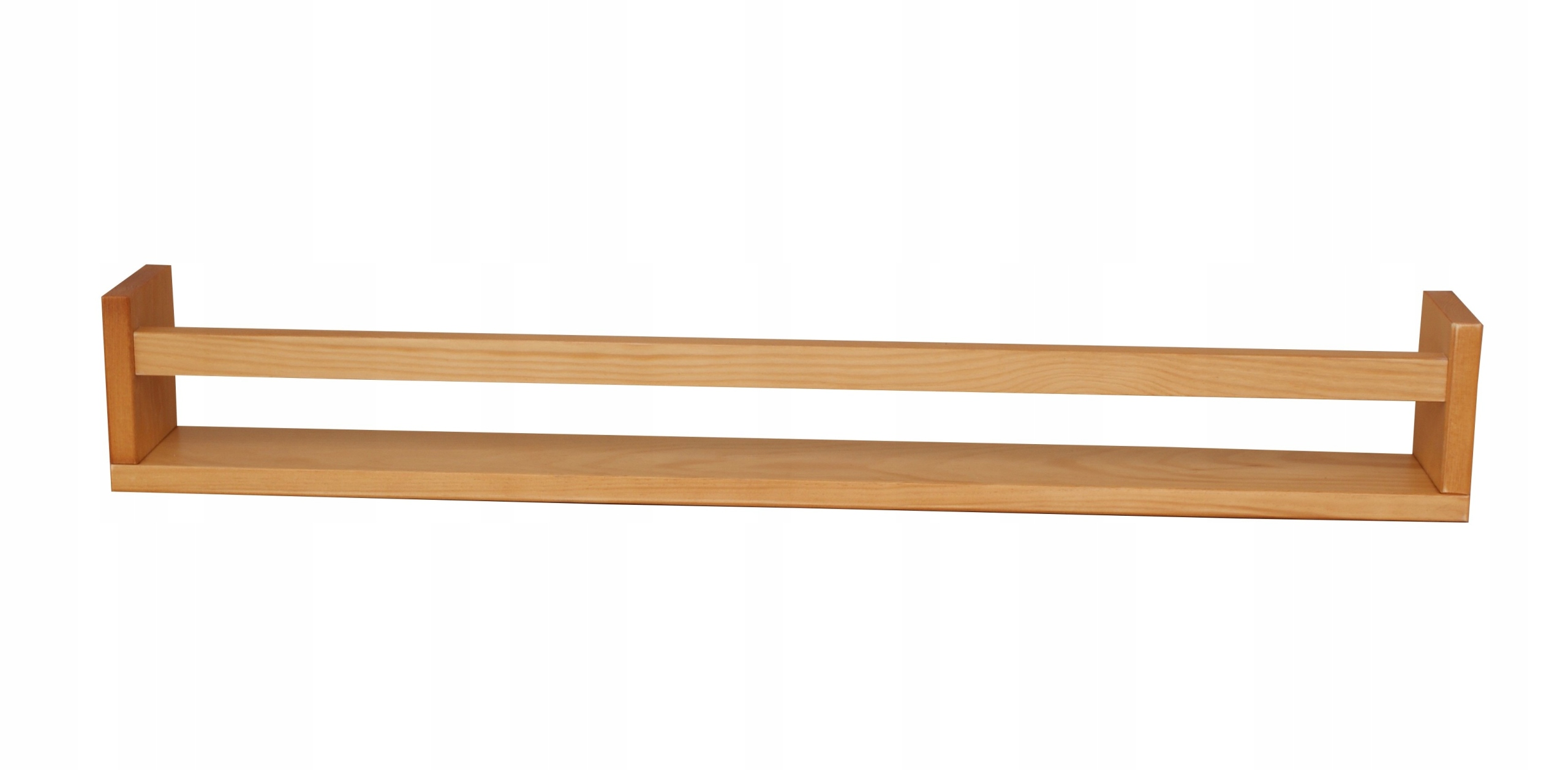 PÓŁKA WISZĄCA NA KSIĄŻKI DREWNIANA DŁUGA olcha Kod producenta Półka C długa olcha