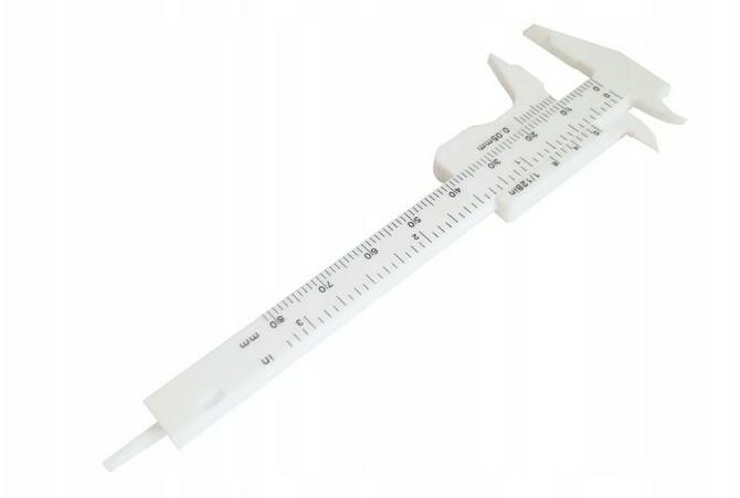 SUFMIARKA SUWMIARKA PLASTIKOWA DO BRWI 0-8cm