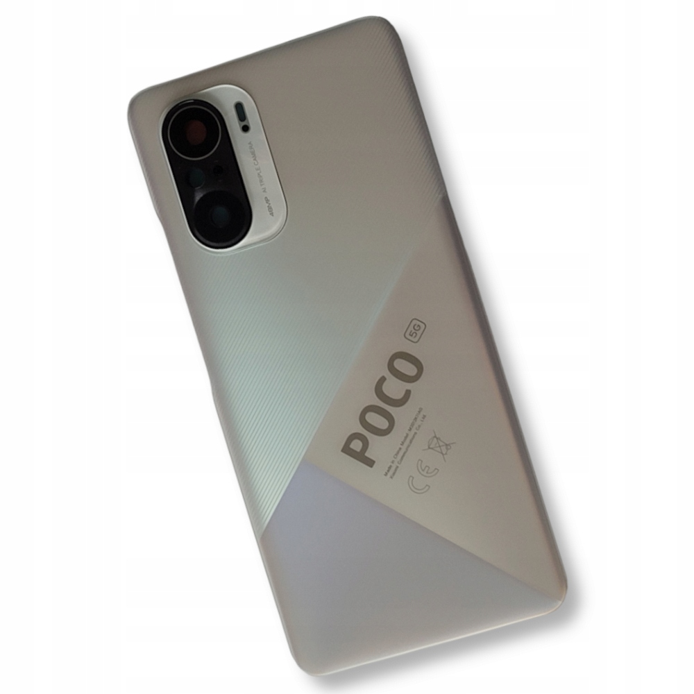 Oryg. Klapka Baterii Tylna Obudowa Xiaomi Poco F3 5G Silver