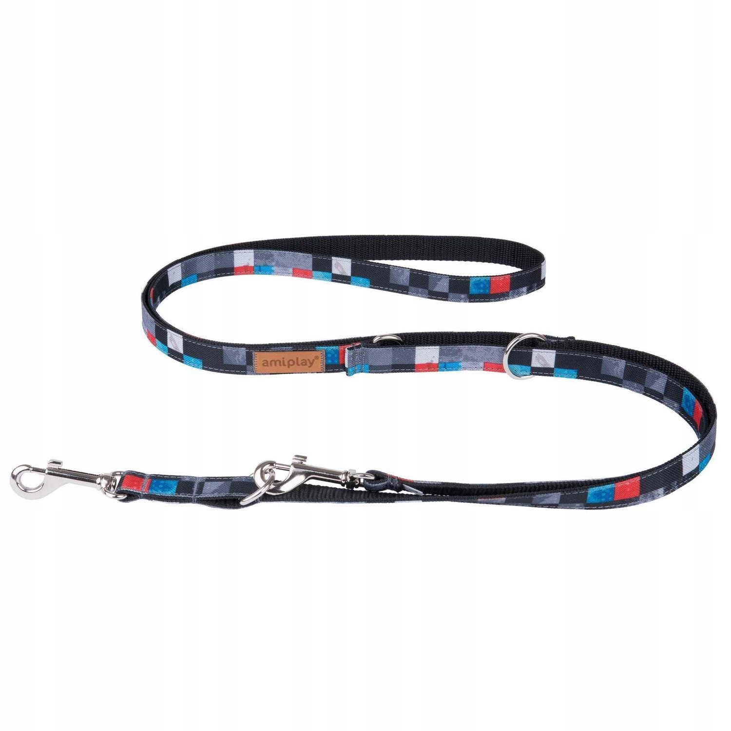 

AmiPlay Smycz 6w1 Adventure M 1-2m/ 1,5cm kostka