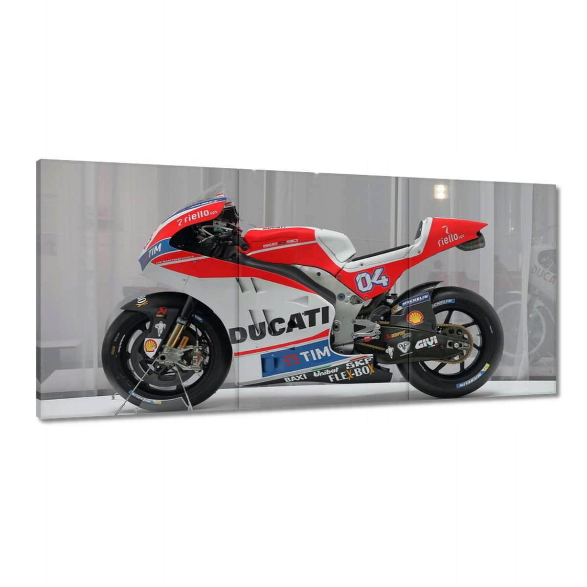 Obrazy 210x100 Motocykel Motor Ducati