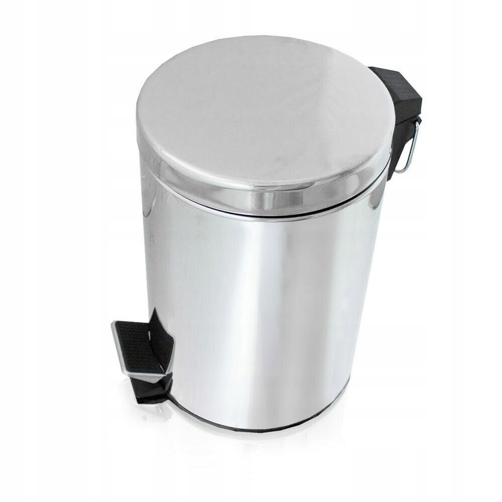 Levně Odpadkový Koš 3L Kuchyňský Koupelnový Malý Z Nerezové Oceli S Vědrem M18136