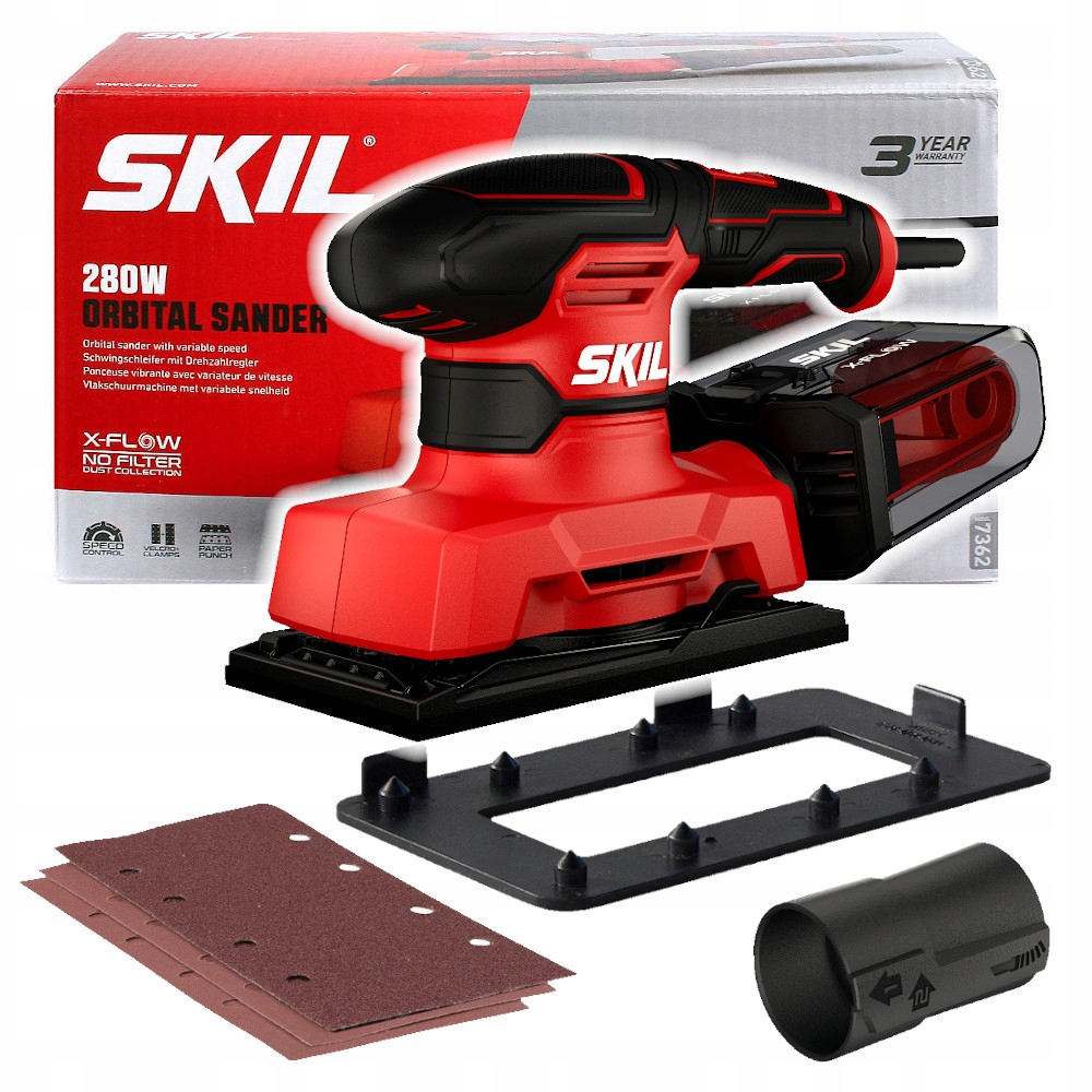 

Szlifierka oscylacyjna Skil 7362 Aa 280W Karton