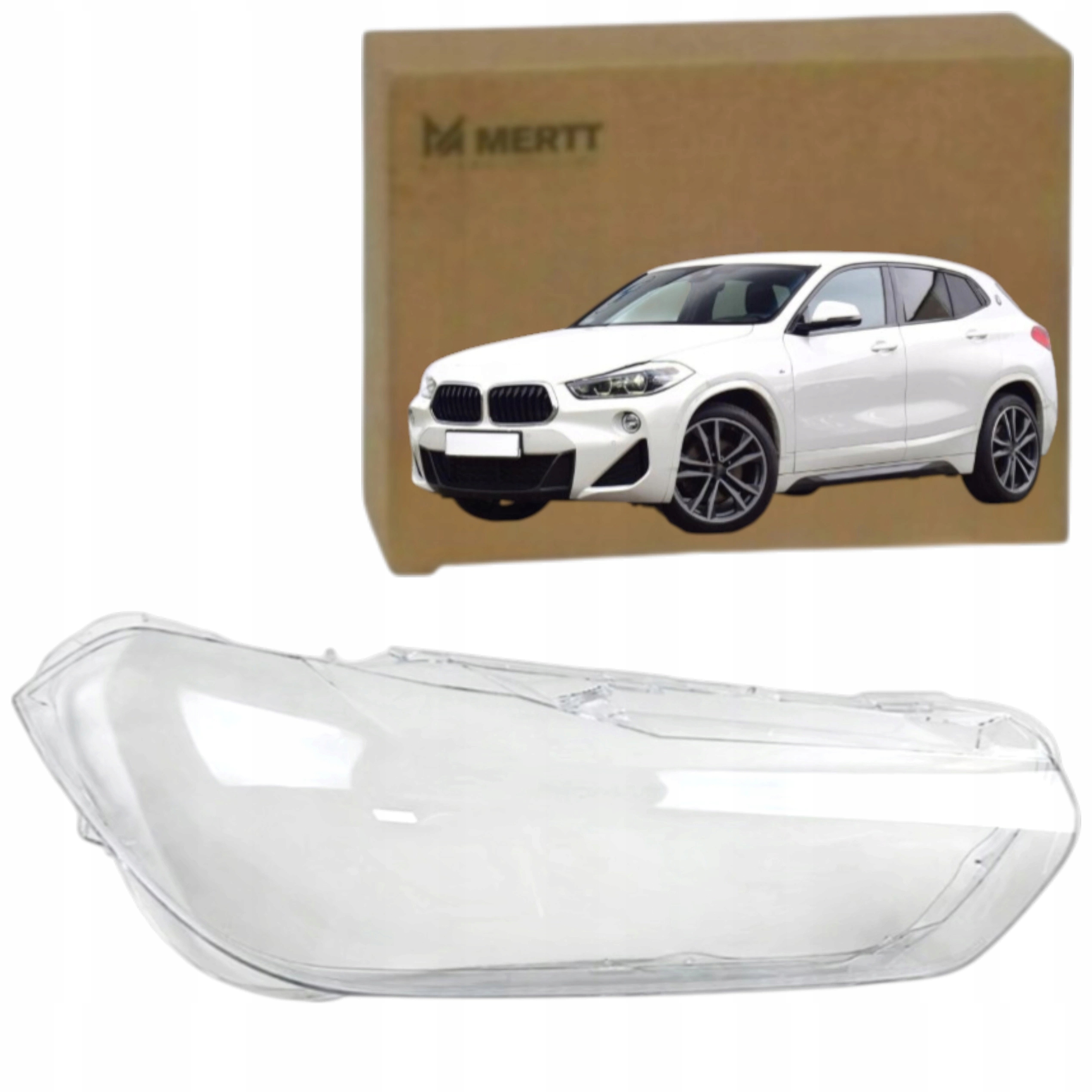 nové sklo předního světlometu Pravé Bmw X2 F39 17-20