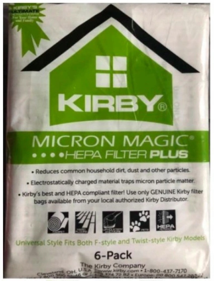 

Worki Kirby Micron Magic Oryginalne komplet 6 szt
