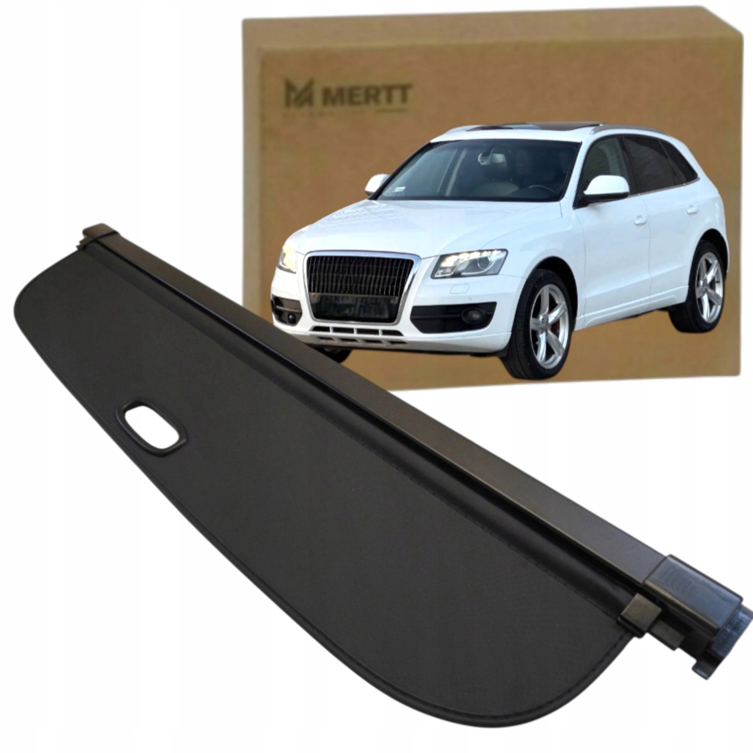 Audi Q5 80A 16-24 Černá Krytka Roletka Zavazadlového Prostoru markýza