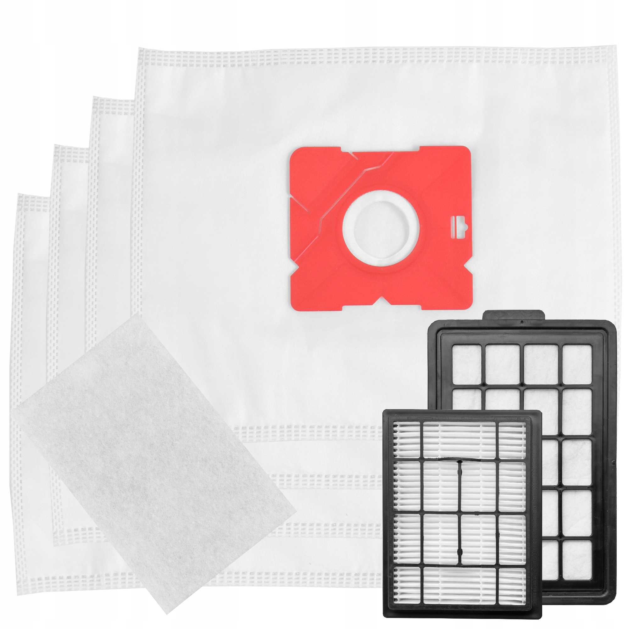 4 x syntetické sáčky pro vysavače Amica filtr Amica Bagio