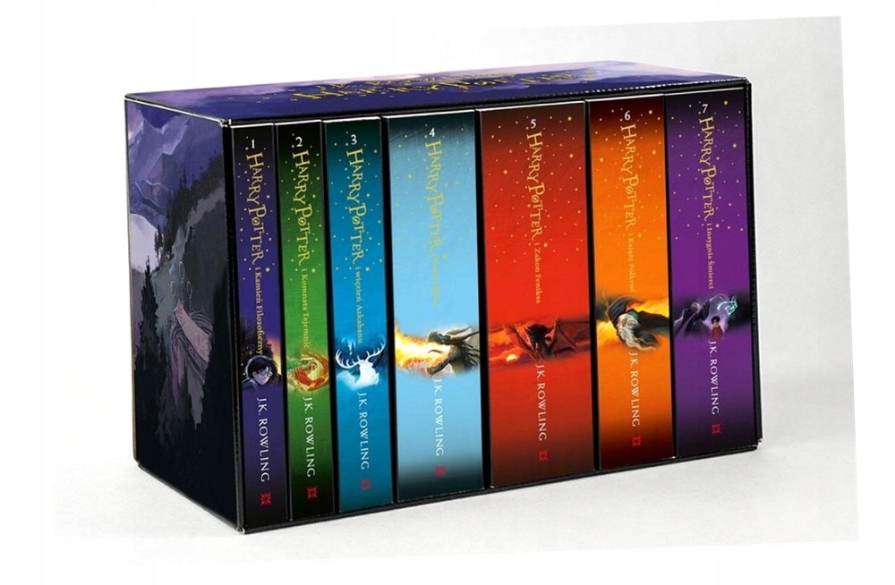 Pakiet: Harry Potter Siedmiopak Br J. K. Rowling