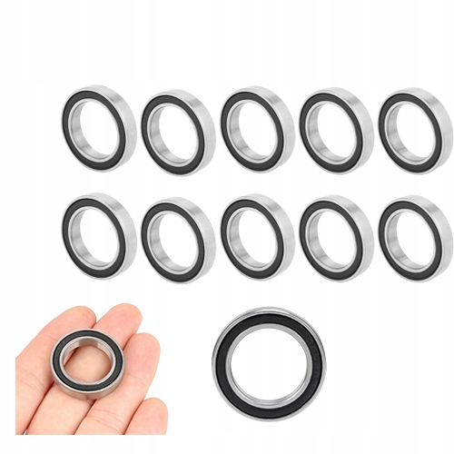 ŁOŻYSKO WYSOKOOBROTOWE 6803 2RS 17X26X5MM TIKTOK Spinner 10SZT