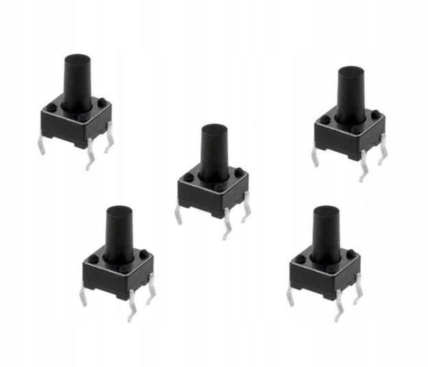 

Przycisk tact switch 6x6x9,5mm 10 szt.