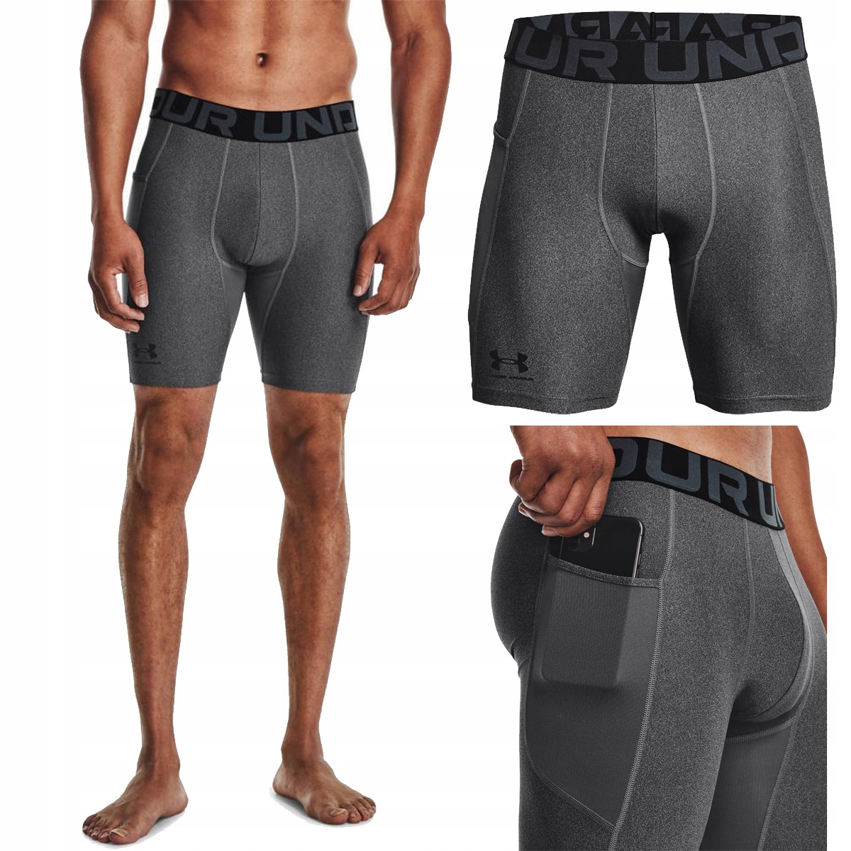 Spodenki treningowe męskie Under Armour Heat Gear 1361596 r. XXL