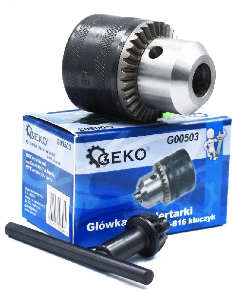 

Geko Główka Do Wiertarki 13MM-16MM Kluczyk G00503