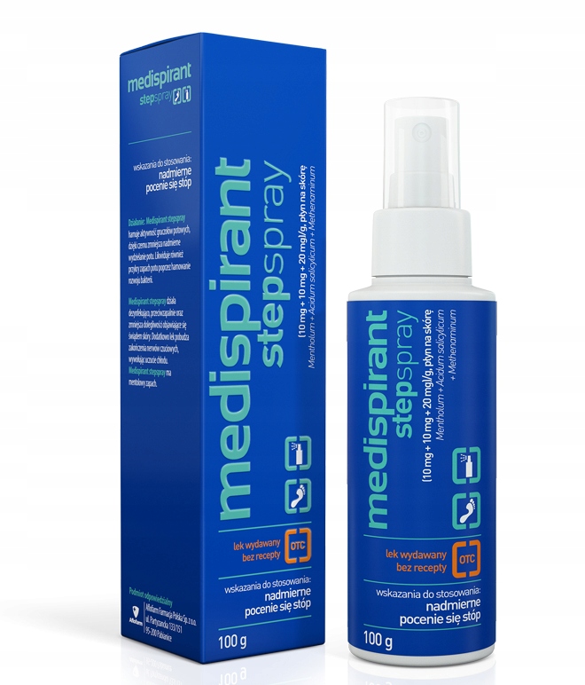 

Medispirant Step Spray przeciw potliwości 100 g