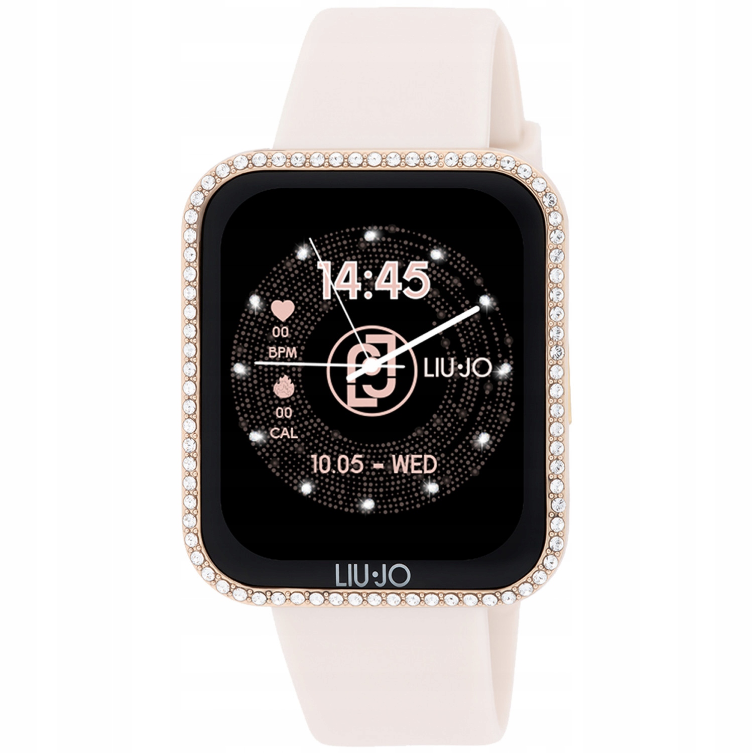 Dámské Chytré Hodinky Liu Jo SWLJ169 s růžovým řemínkem