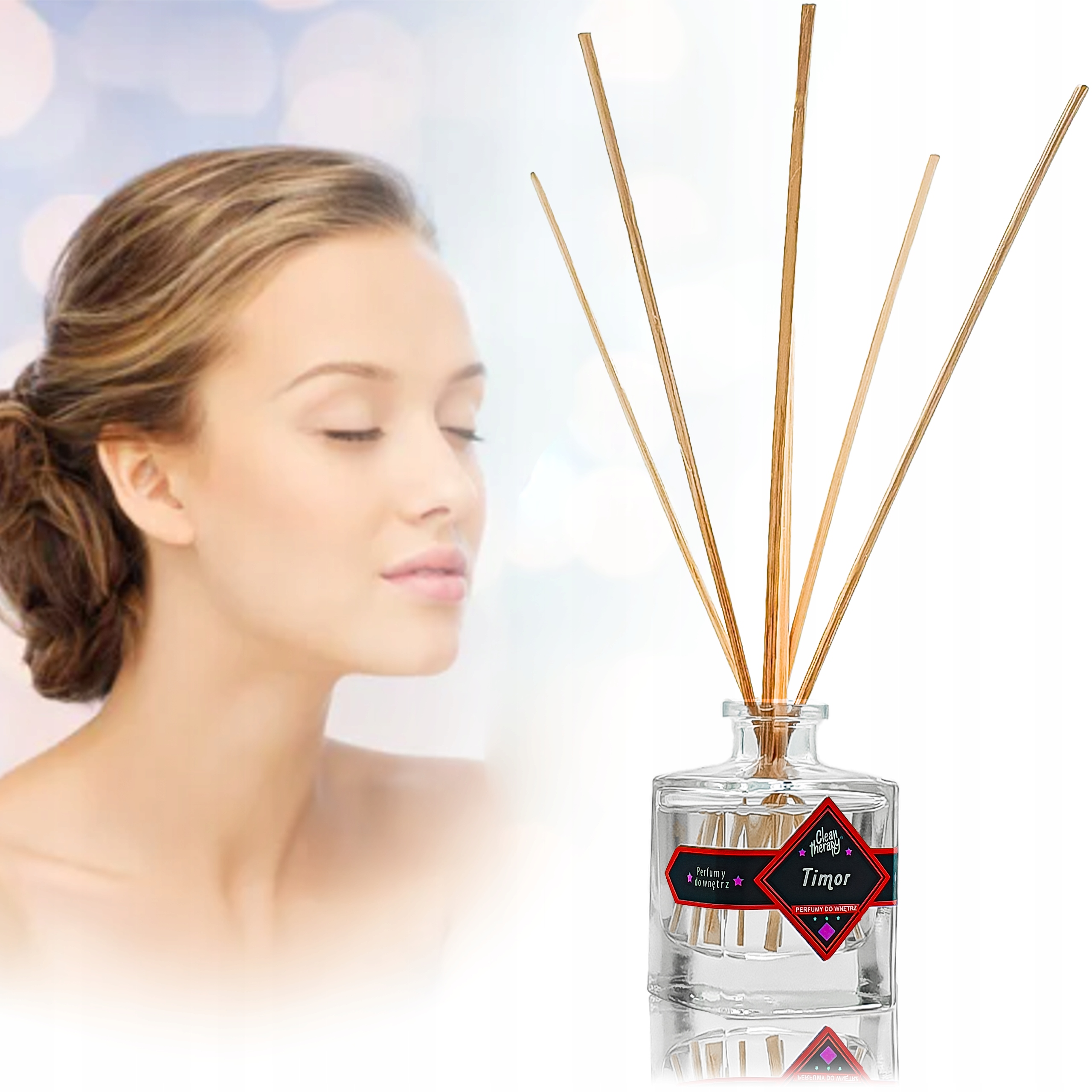 Patyczki Zapachowe Olejki Eteryczne Timor do Domu Marka Clean Therapy