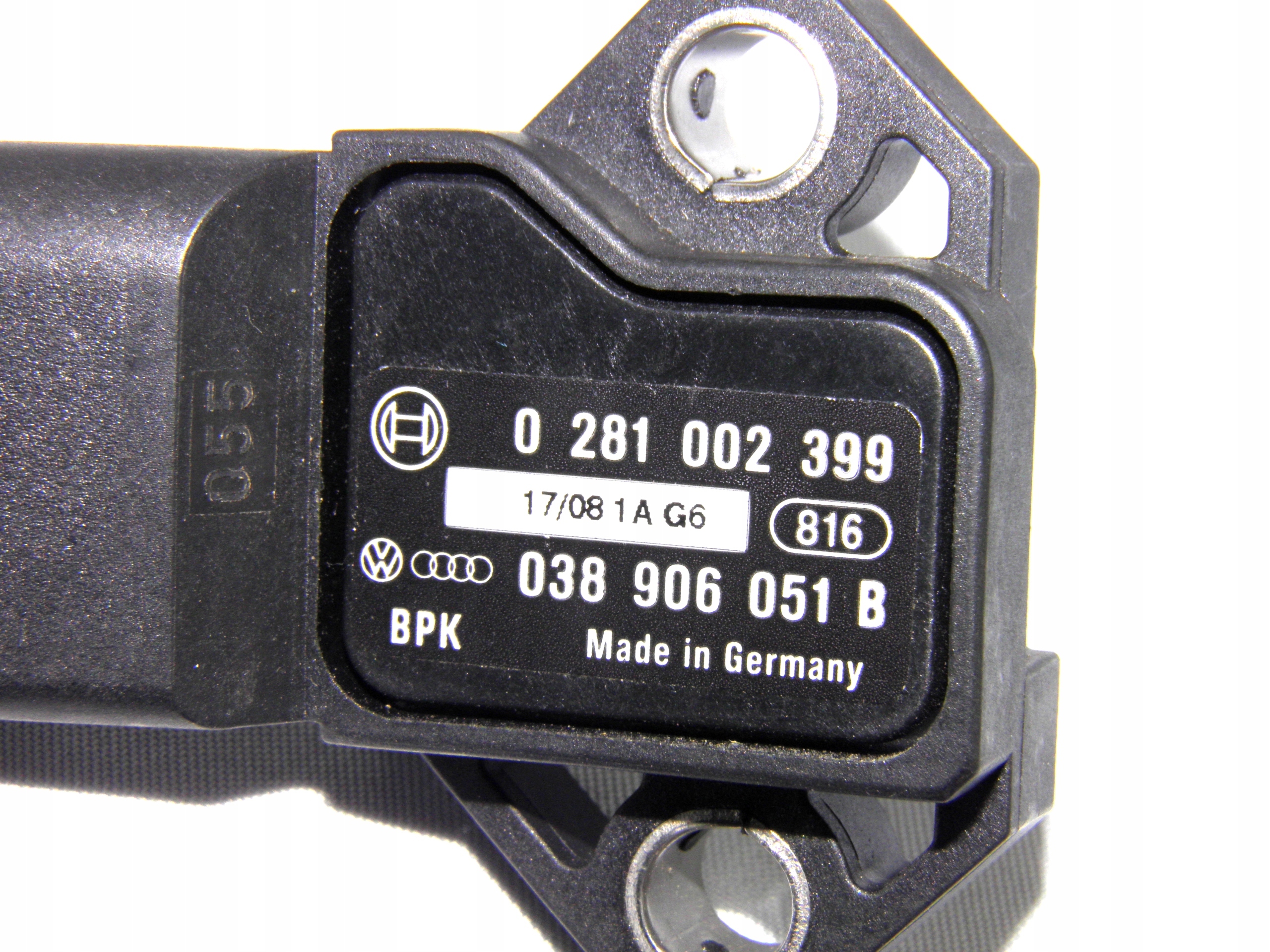 CZUJNIK CIŚNIENIA DOŁADOWANIA MAPSENSOR 038906051B Numer katalogowy części 0281002399